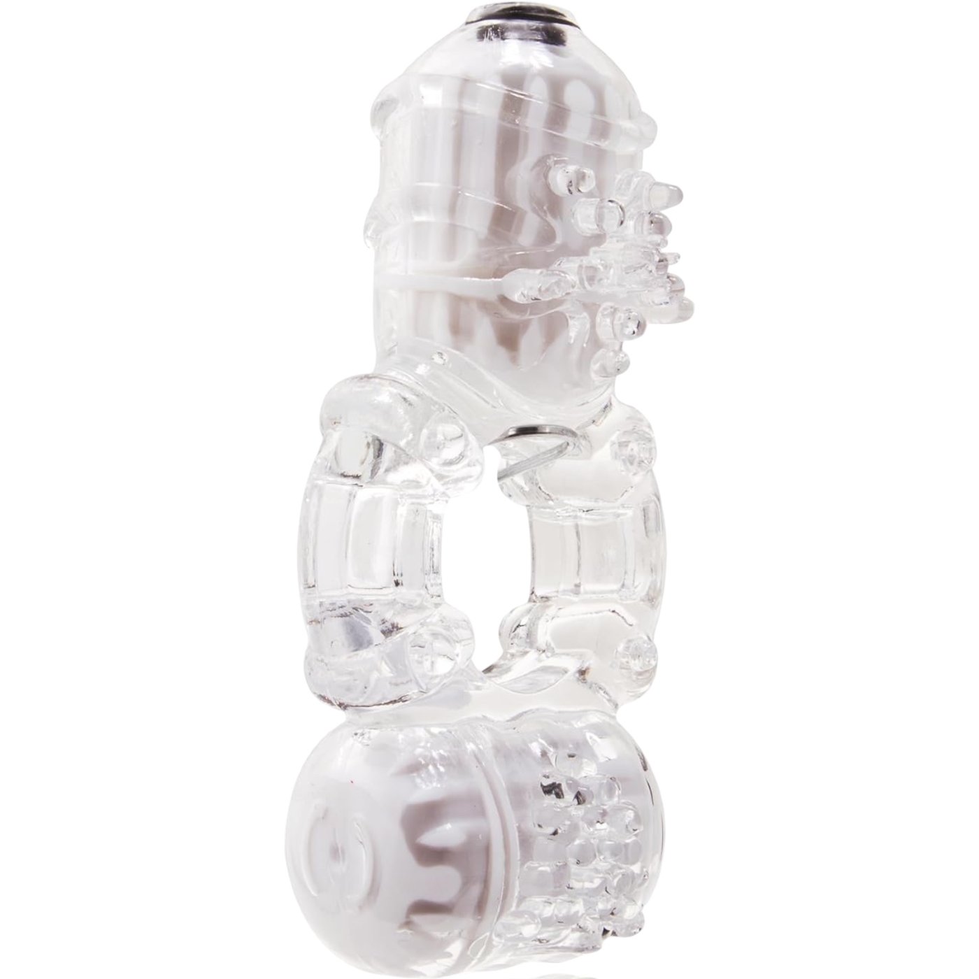 Screaming O The Big O2 Vibrating Cock Ring Clear