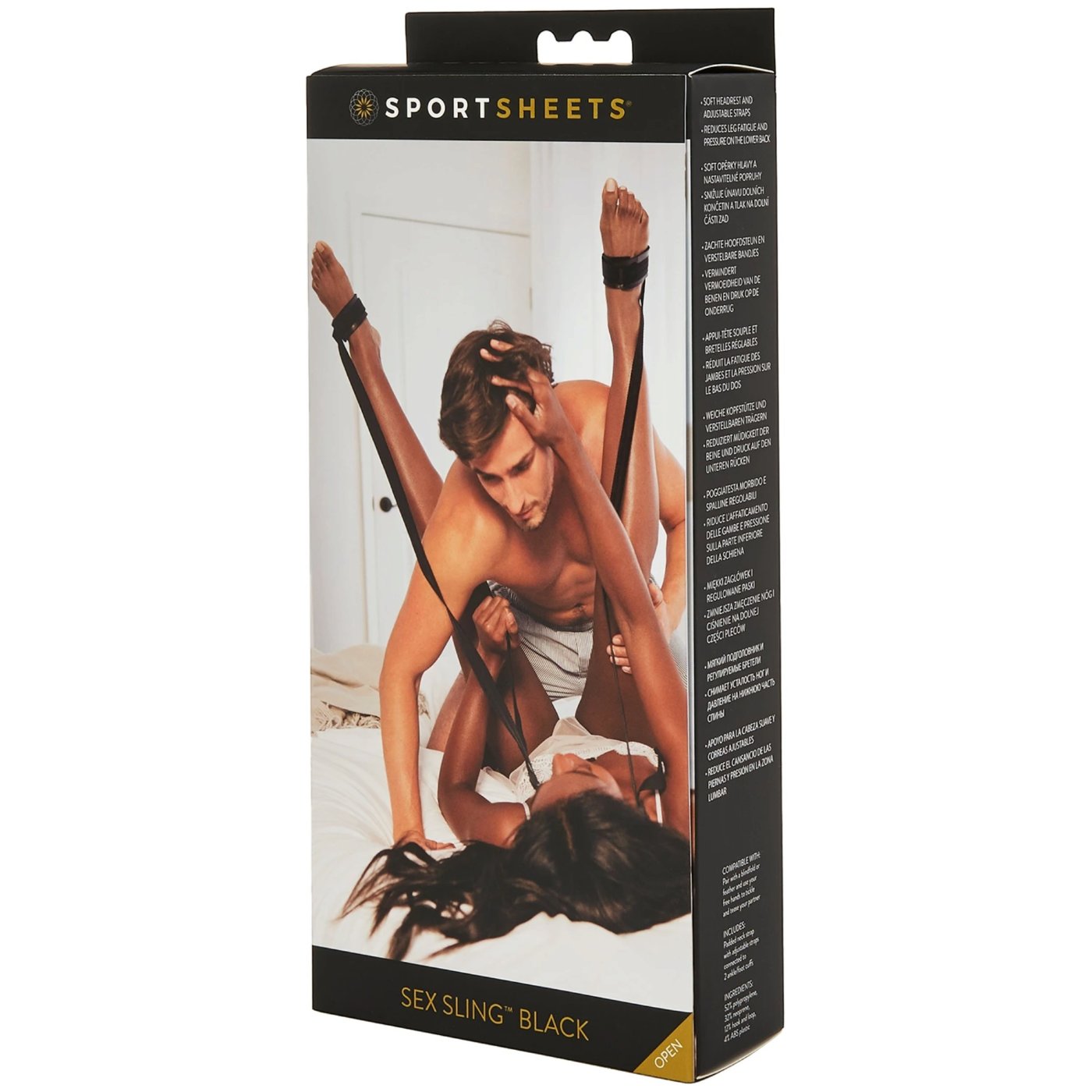 Sportsheets Adjustable Sex Sling with Ankle Cuffs