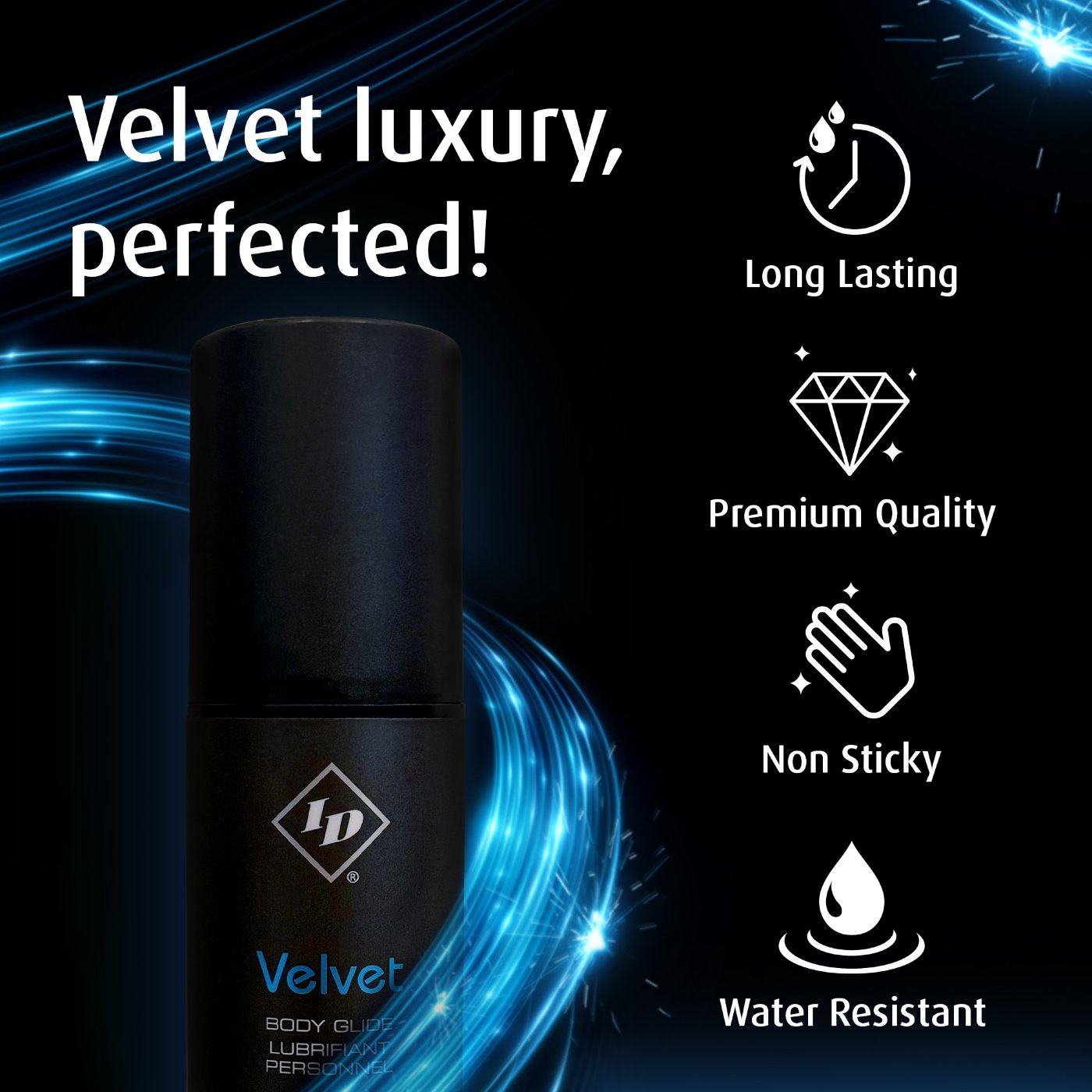 ID Velvet Silicone Lubricant 30ml