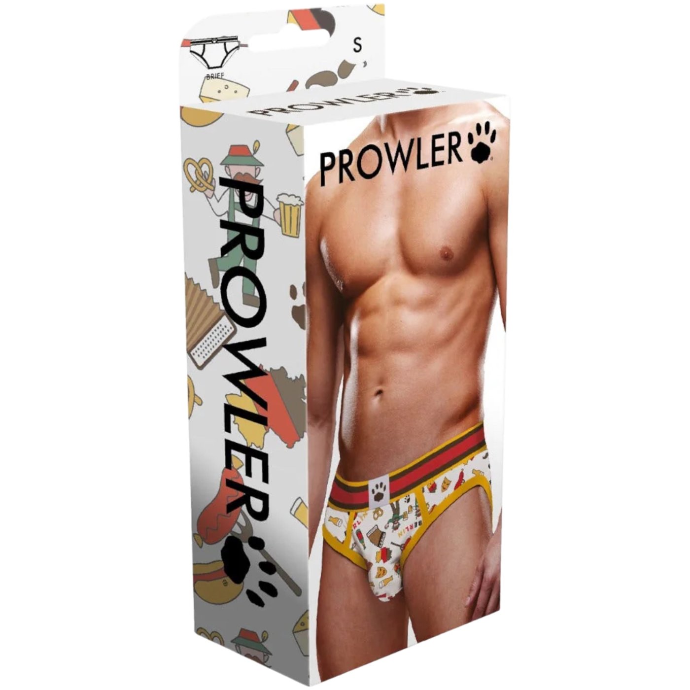 Prowler Berlin Brief Yellow & Red