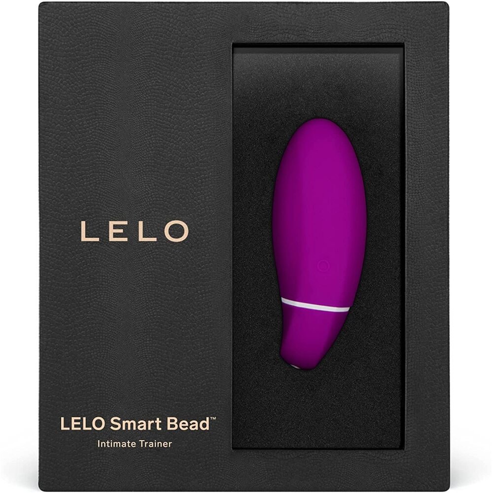 LELO Smart Bead Vibrating Kegel Exerciser Deep Rose 