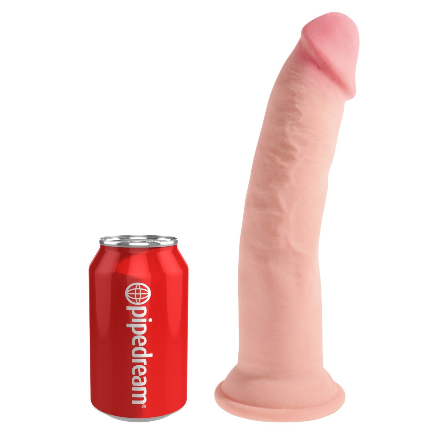 King Cock Plus 9 Inch Triple Density Realistic Dildo with Suction Cup