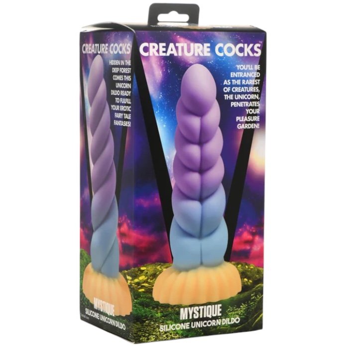 Creature Cocks Mystique Silicone Unicorn Dildo