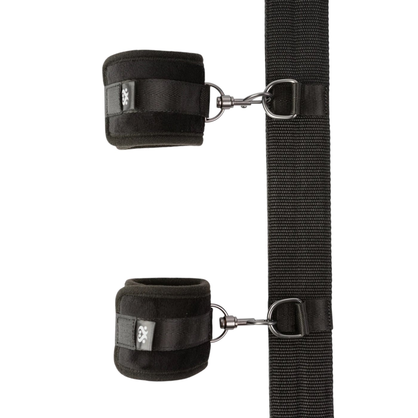 Sei Mio Spread The Love Ankle Spreader Bar With Wrist Cuffs