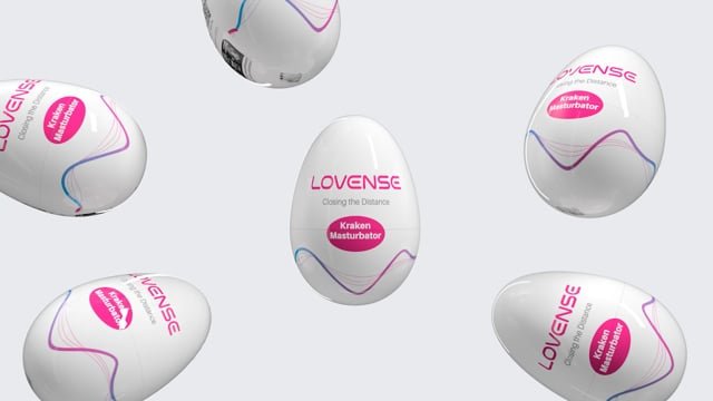 Lovense Kraken Male Masturbator Egg