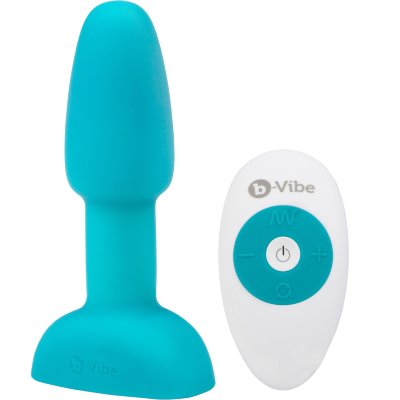 b-Vibe Rimming Petite Remote Control Rechargeable Butt Plug Medium