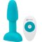 b-Vibe Rimming Petite Medium Remote Control Rechargeable Butt Plug Teal