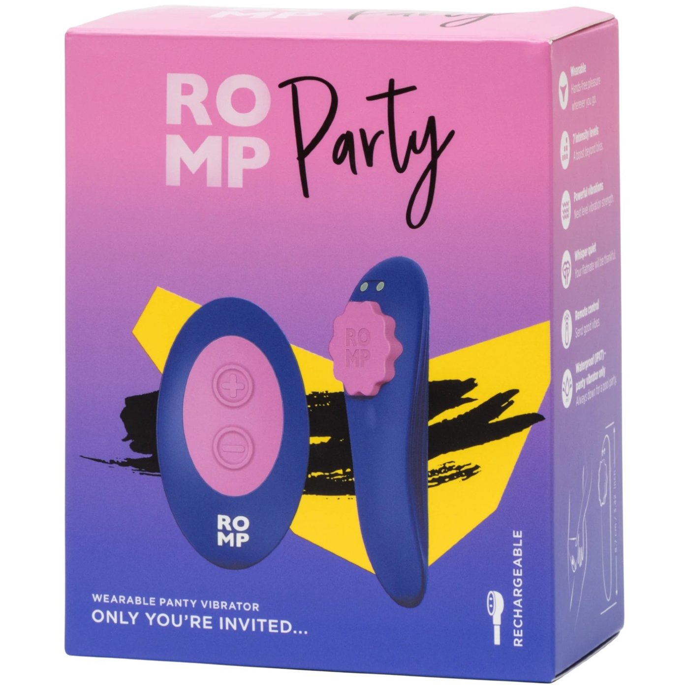 ROMP Party Remote Control Rechargeable Panty Vibrator