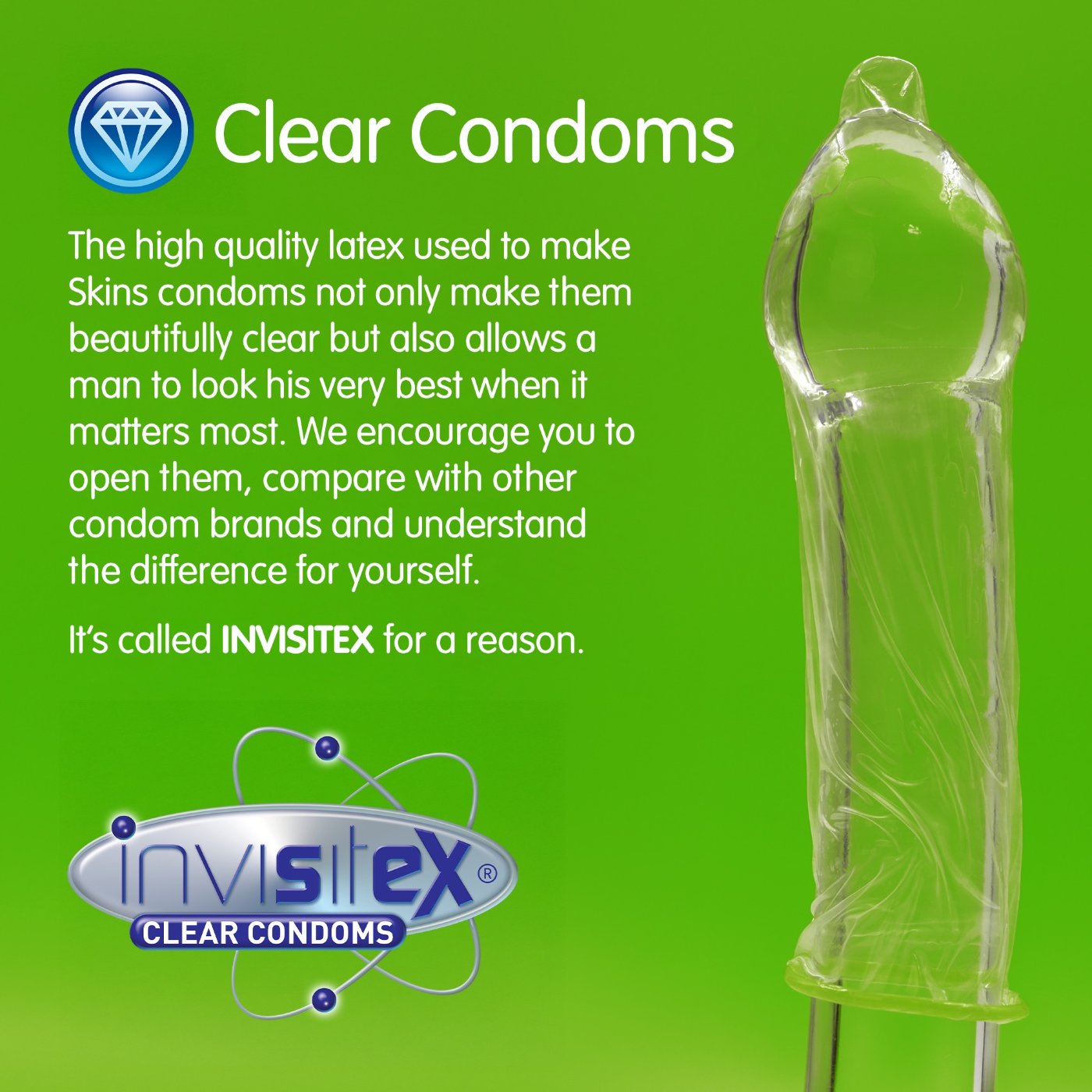 Skins Mint Premium Condoms (8 Pack)