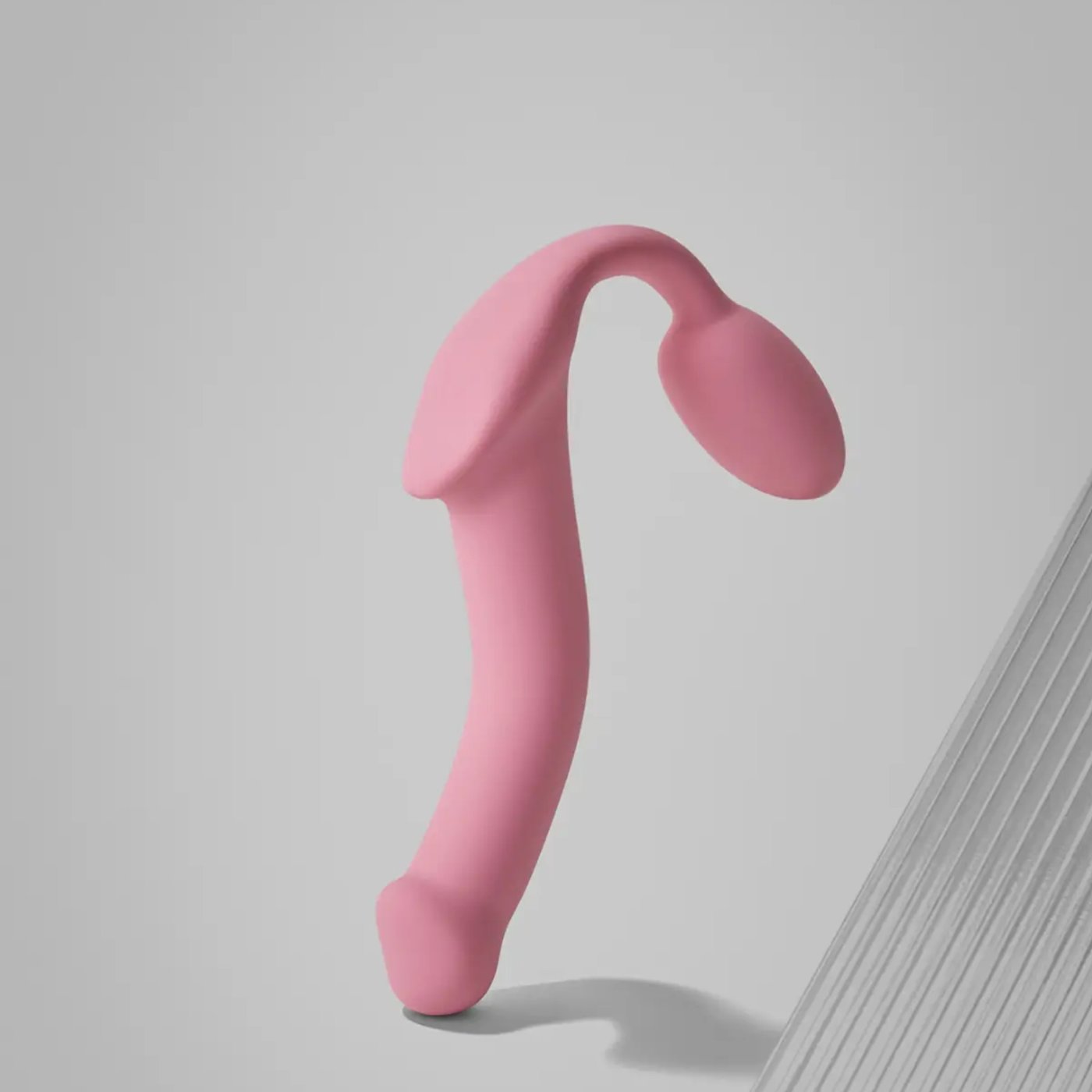 Strap-On-Me Silicone Bendable Strapless Strap-On Pink M