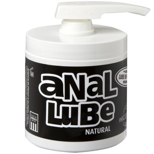 Doc Johnson Anal Lube Natural In Pump Dispenser Transparent Doc Johnson Anal Lube Natural In Pump Dispenser Transparent