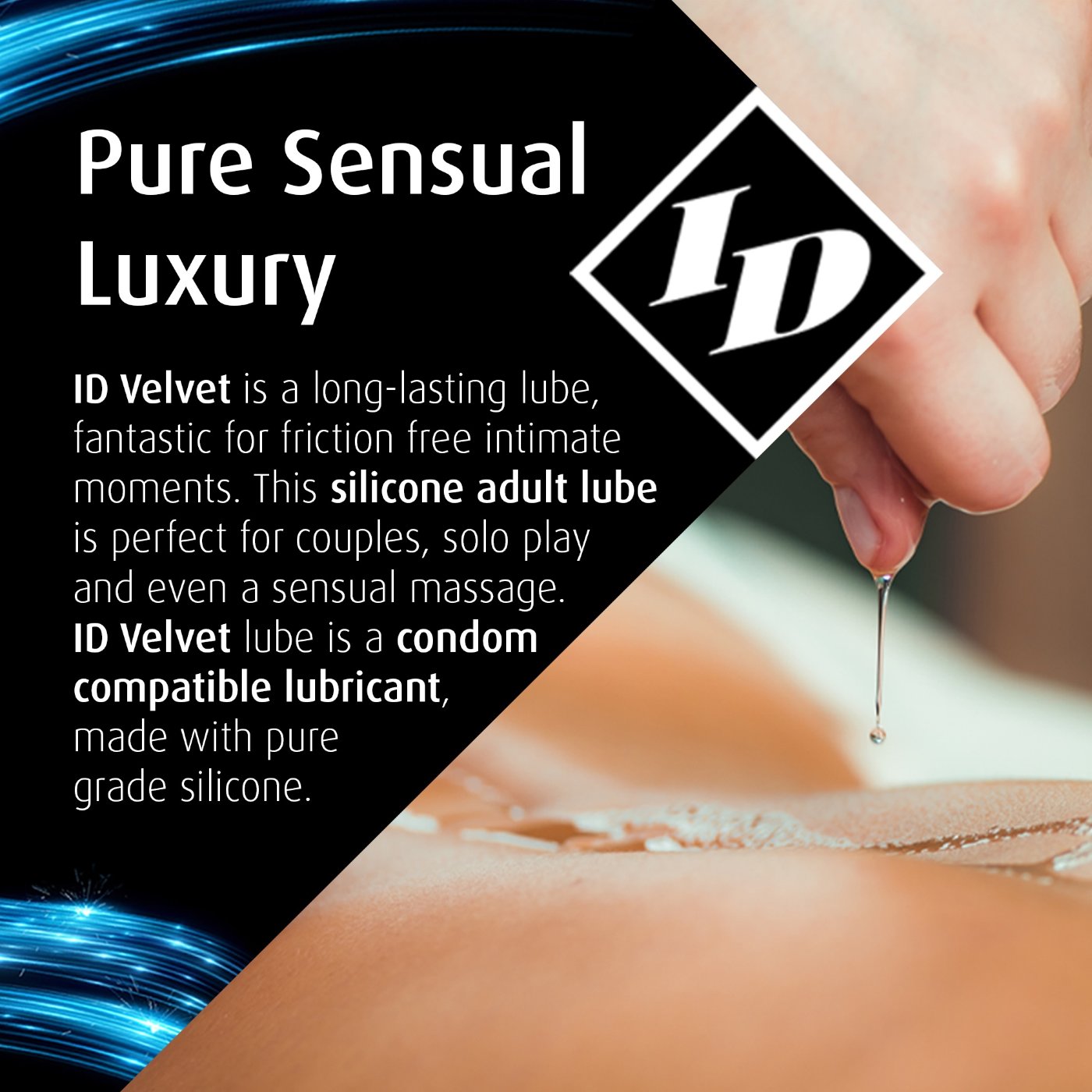 ID Velvet Silicone Lubricant 125ml