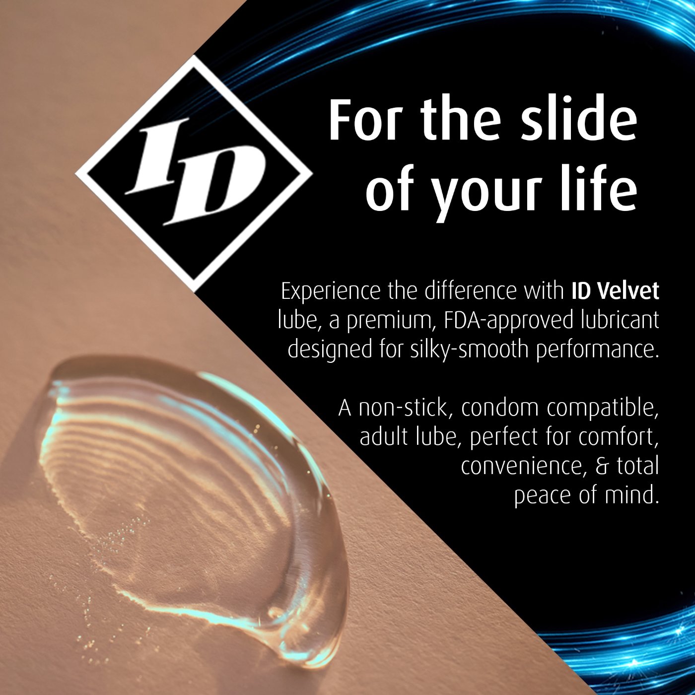 ID Velvet Silicone Lubricant 125ml
