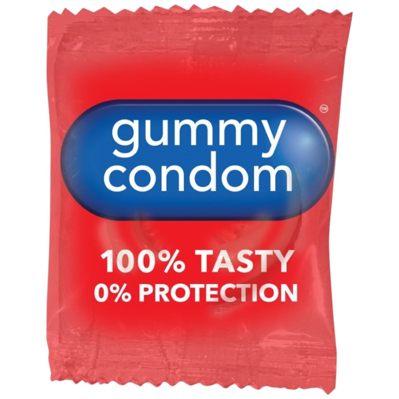 Gummy Condoms Strawberry & Cream Flavoured Jelly Sweets (10 Pack)
