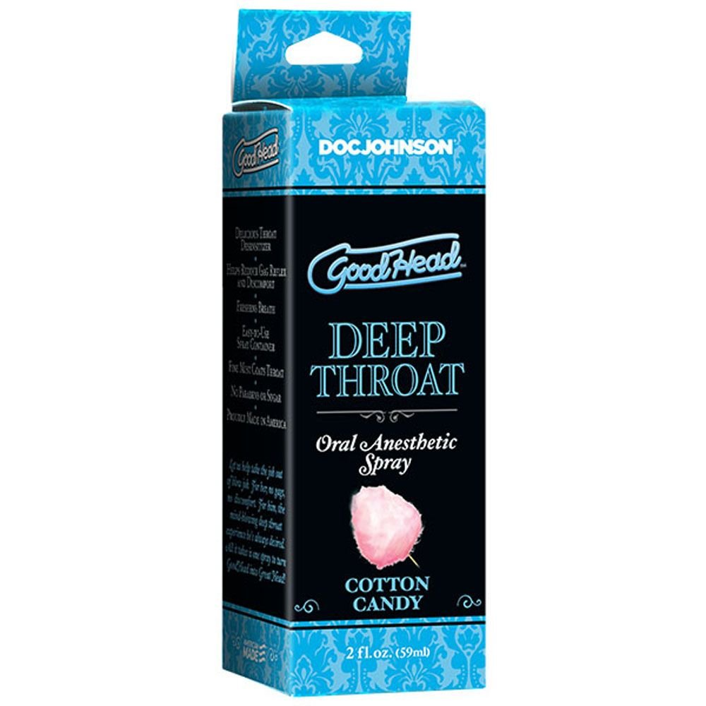 Goodhead Desensitising Deep Throat Spray Cotton Candy