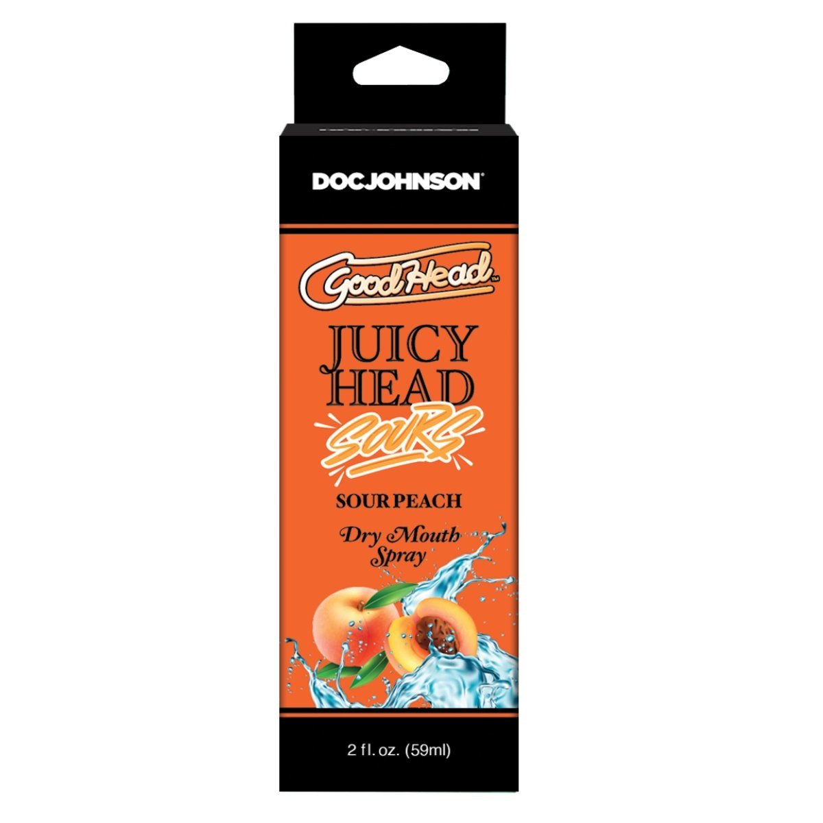 GoodHead Juicy Head Dry Mouth Spray Sour Peach 59ml