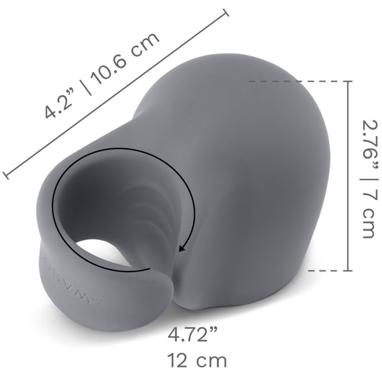 Le Wand Loop Penis Play Attachment Grey