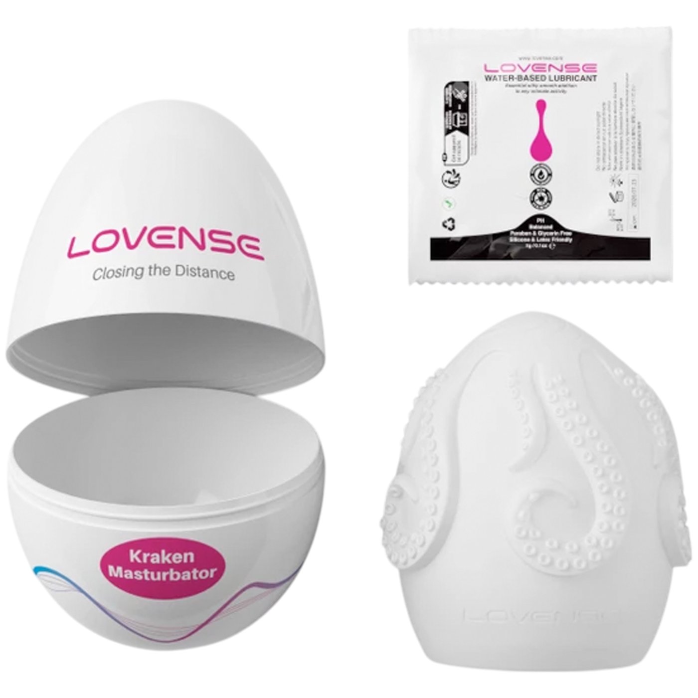 Lovense Kraken 6-Pack Male Masturbator Egg Set