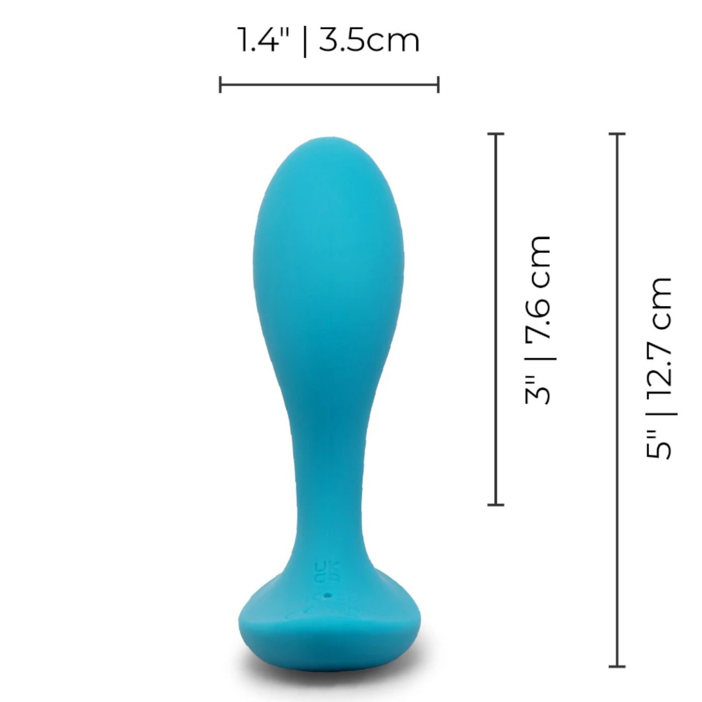 b-Vibe Essential Rechargeable Prostate Vibrator Plug 4 Inch