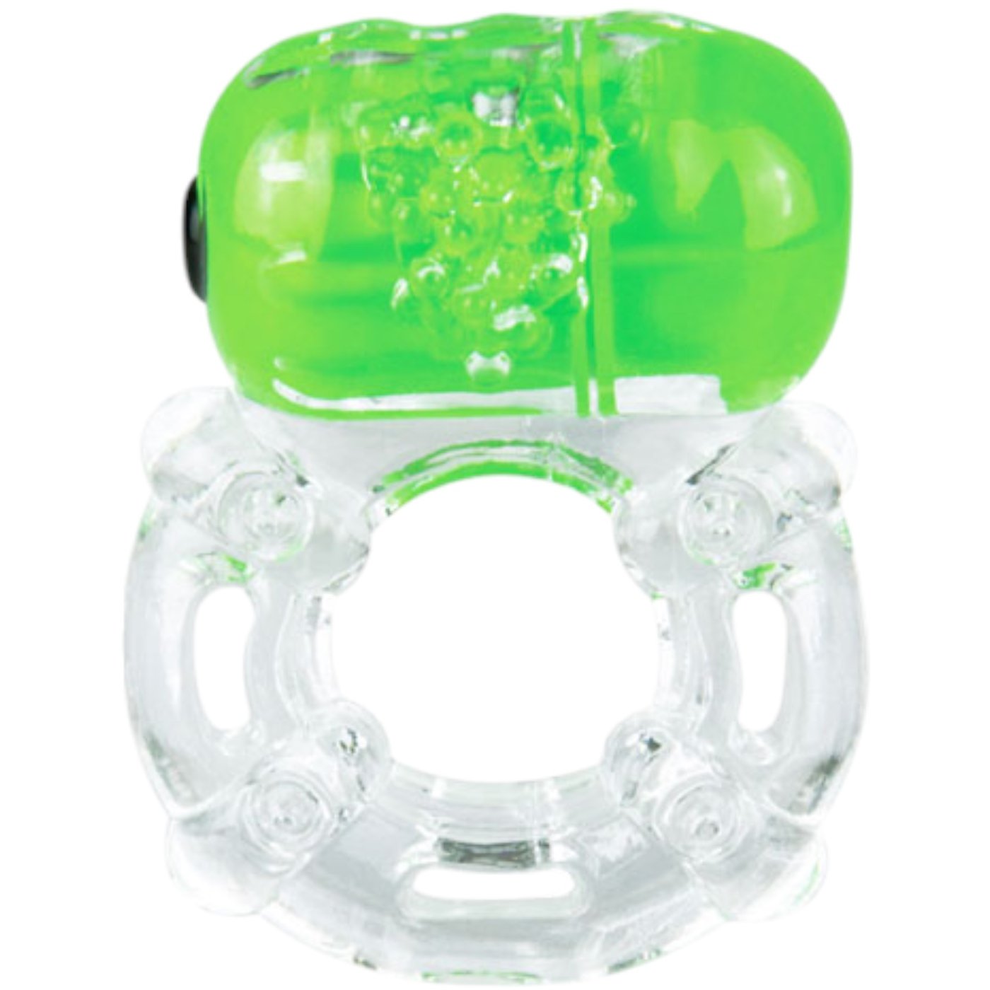 Screaming O ColorPoP Big O Vibrating Cock Ring Green