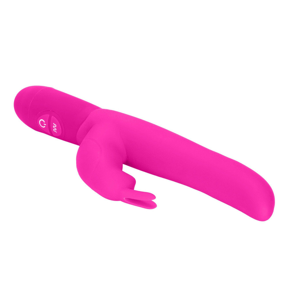 CalExotics Posh Bounding Bunny Silicone Rabbit Vibrator Pink