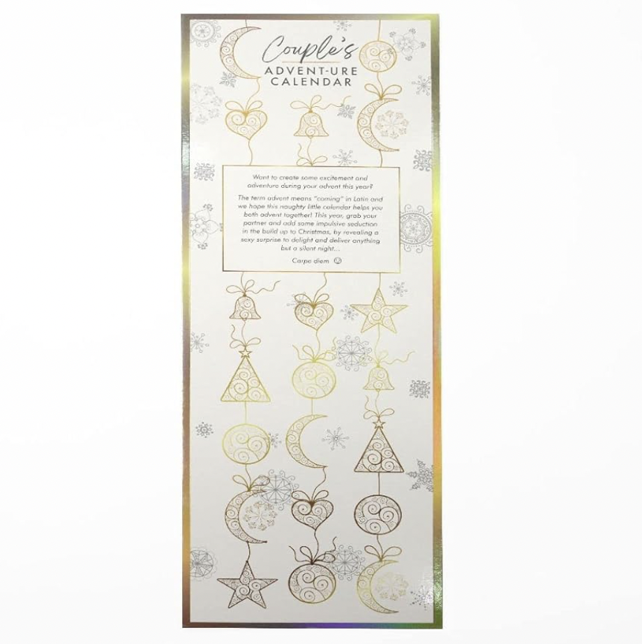 The Couple's Advent-ure Scratch Calendar