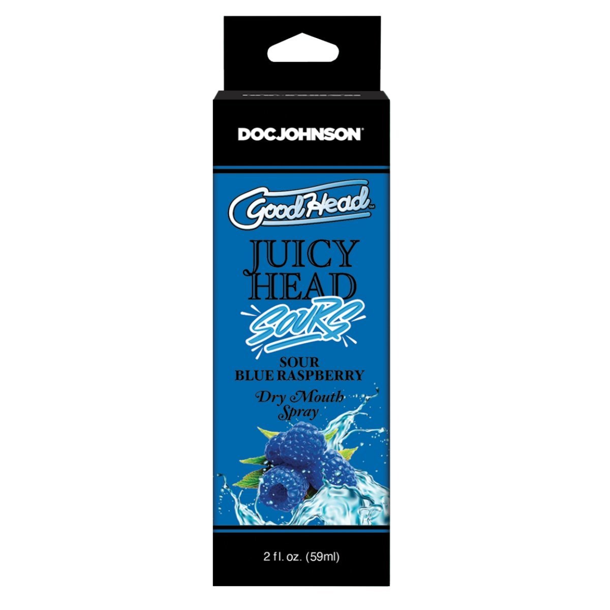 GoodHead Juicy Head Dry Mouth Spray Sour Blue Raspberry 59ml
