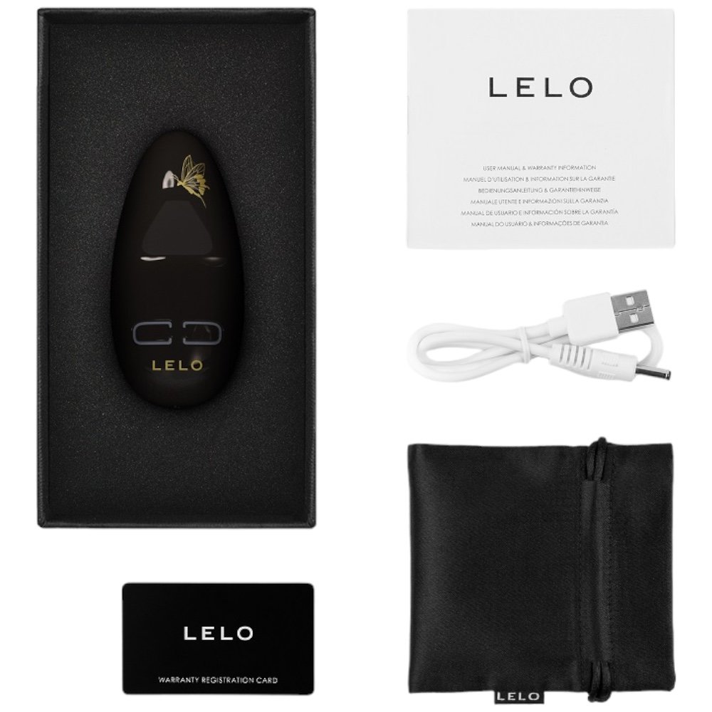 LELO Nea 3 Rechargeable Mini Clitoral Vibrator Black