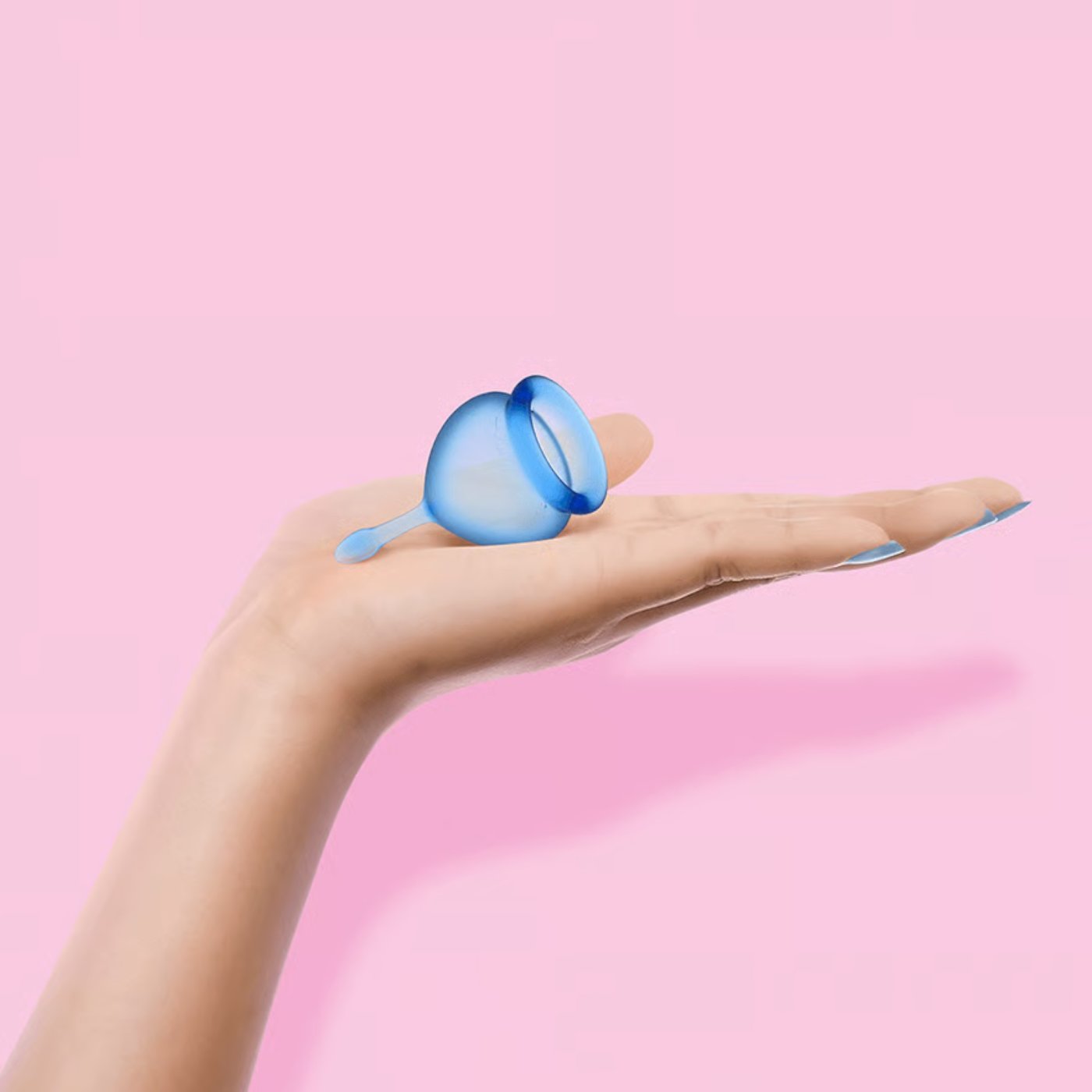 Satisfyer Feel Good Menstrual Cup Set Blue (2 Piece)