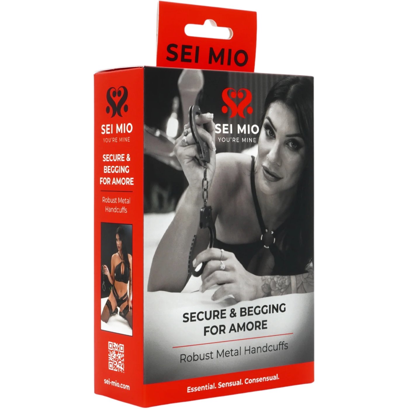 Sei Mio Secure & Begging For Amore Robust Metal Handcuffs