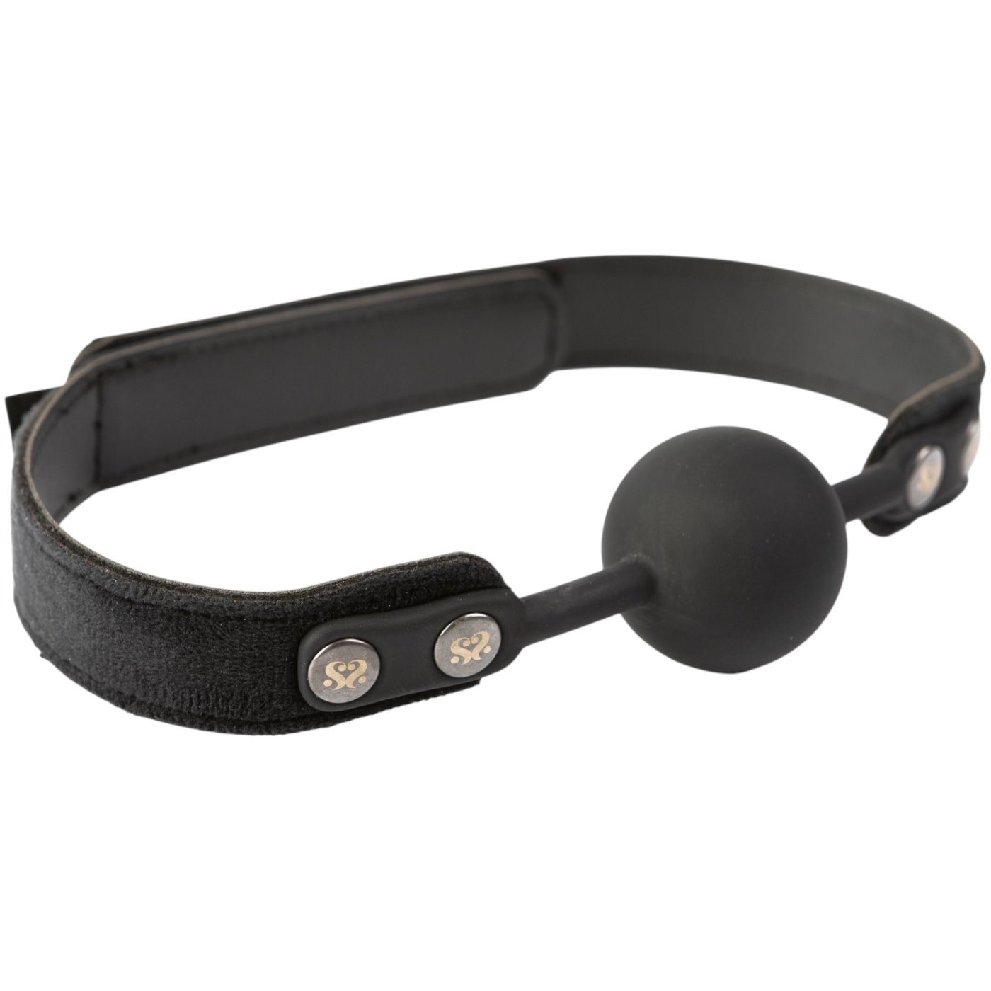 Sei Mio Strictly Come Quietly Soft Strap Silicone Ball Gag