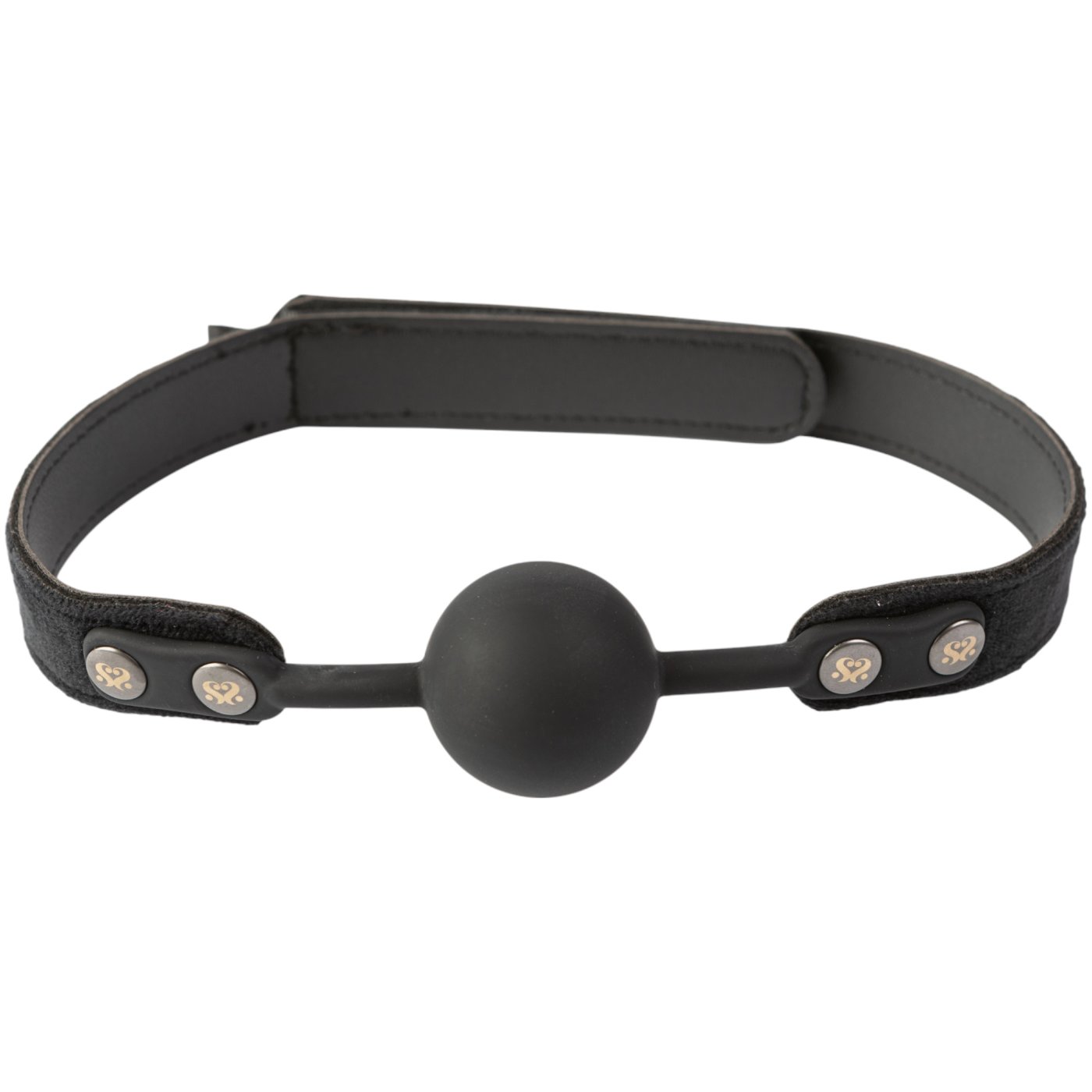 Sei Mio Strictly Come Quietly Soft Strap Silicone Ball Gag