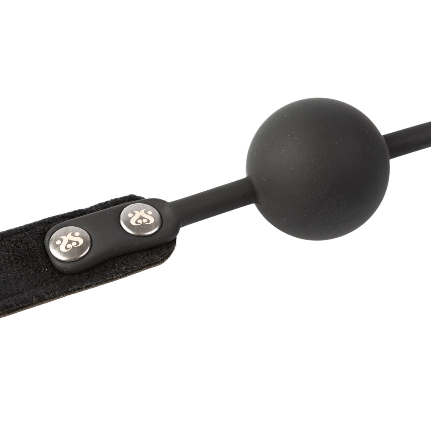 Sei Mio Strictly Come Quietly Soft Strap Silicone Ball Gag
