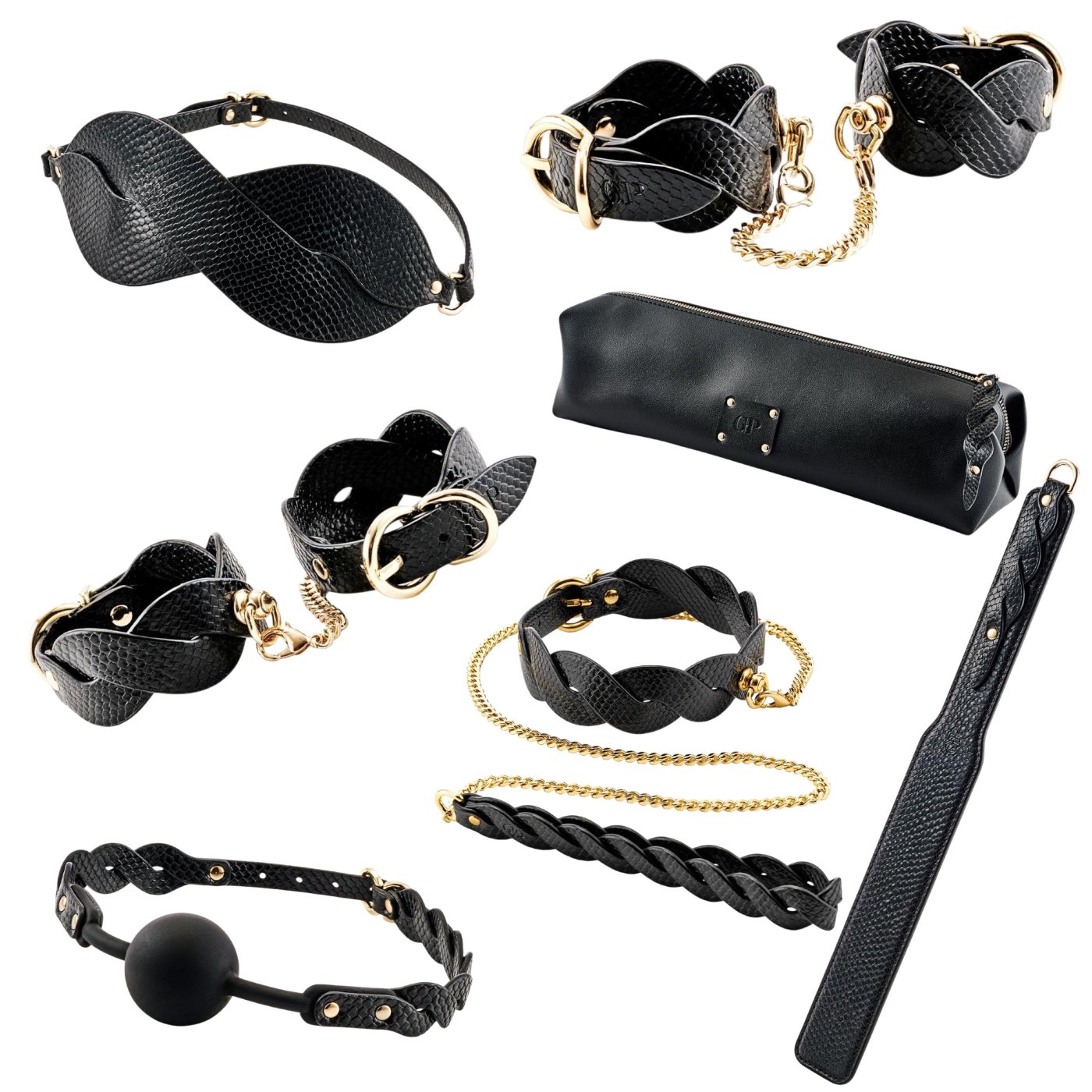 Guilty Pleasure Eclipse Braided Pleasure Bondage Set (7-Piece)