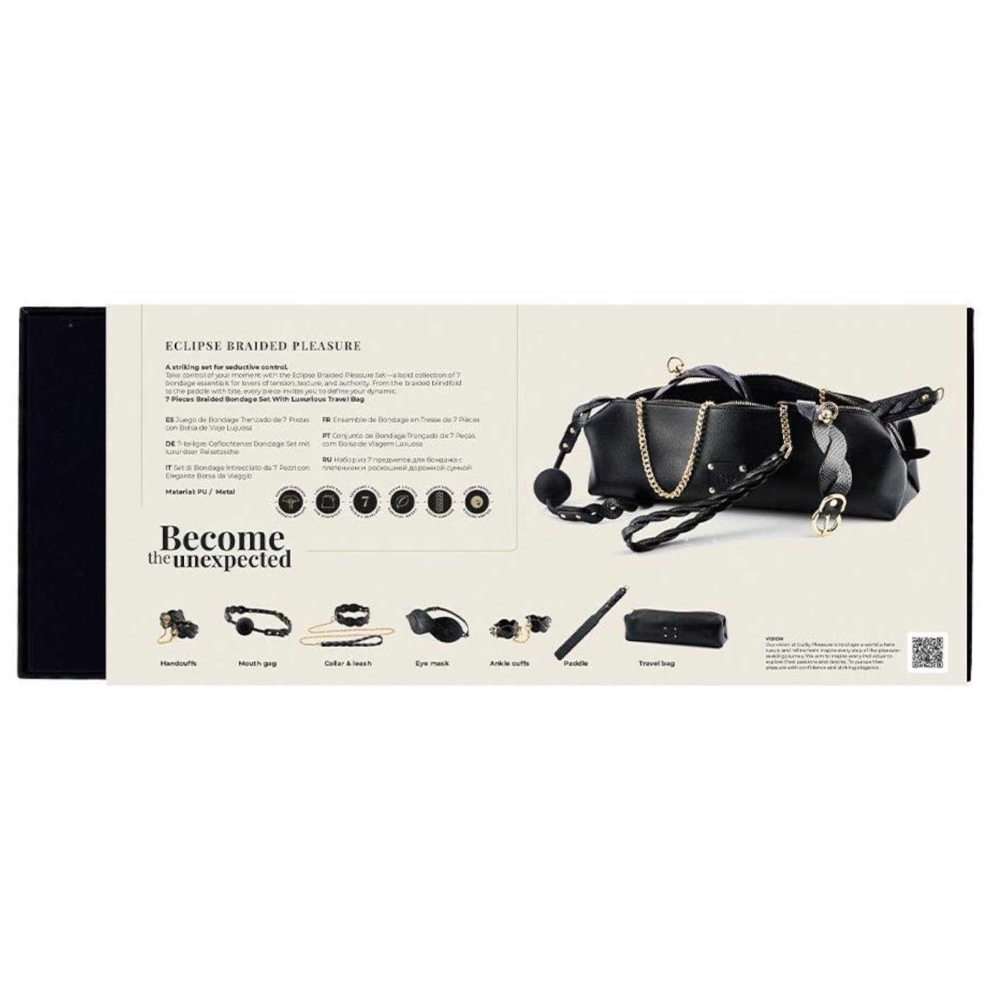 Guilty Pleasure Eclipse Braided Pleasure Bondage Set (7-Piece)