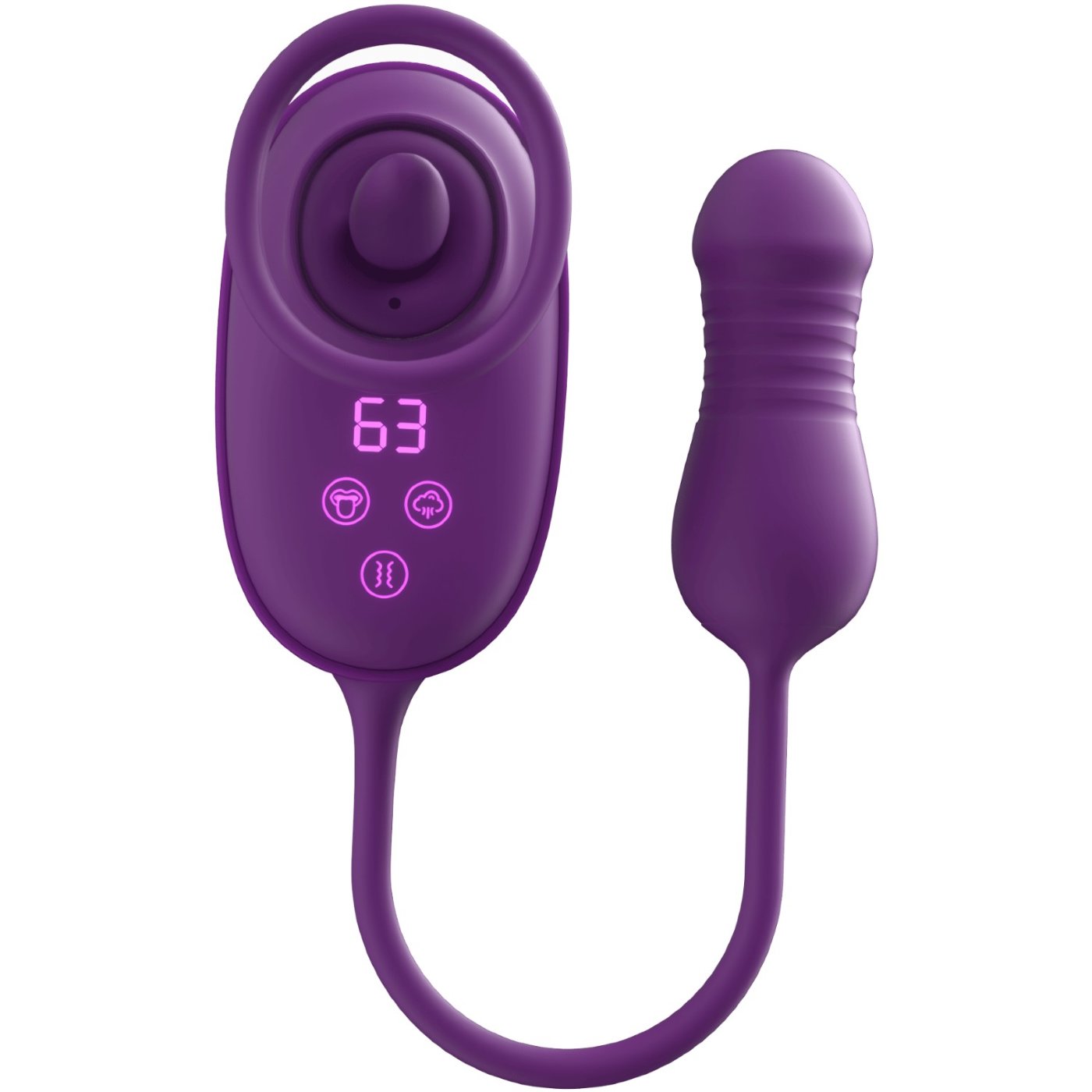 Amovibe Nebula Orbit Rechargeable Suction & Thrusting Clit Vibrator