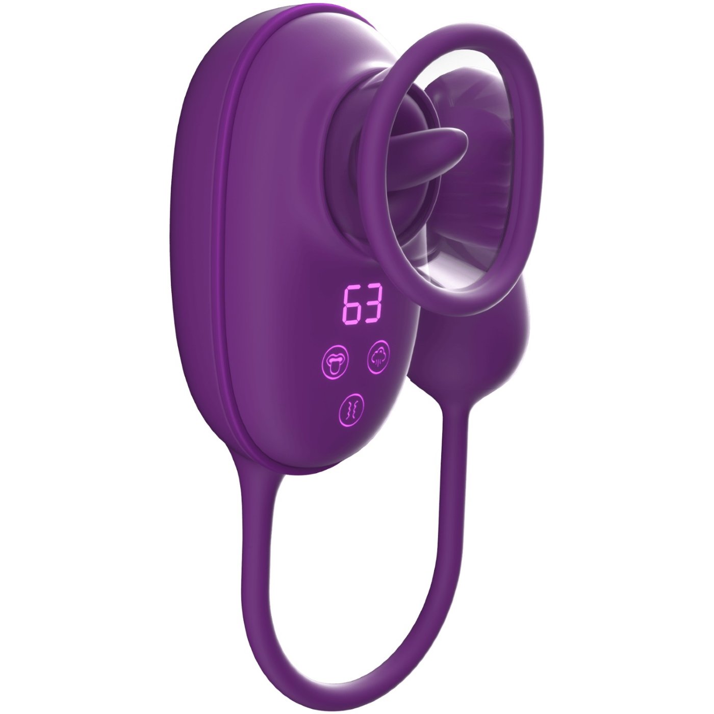 Amovibe Nebula Orbit Rechargeable Suction & Thrusting Clit Vibrator