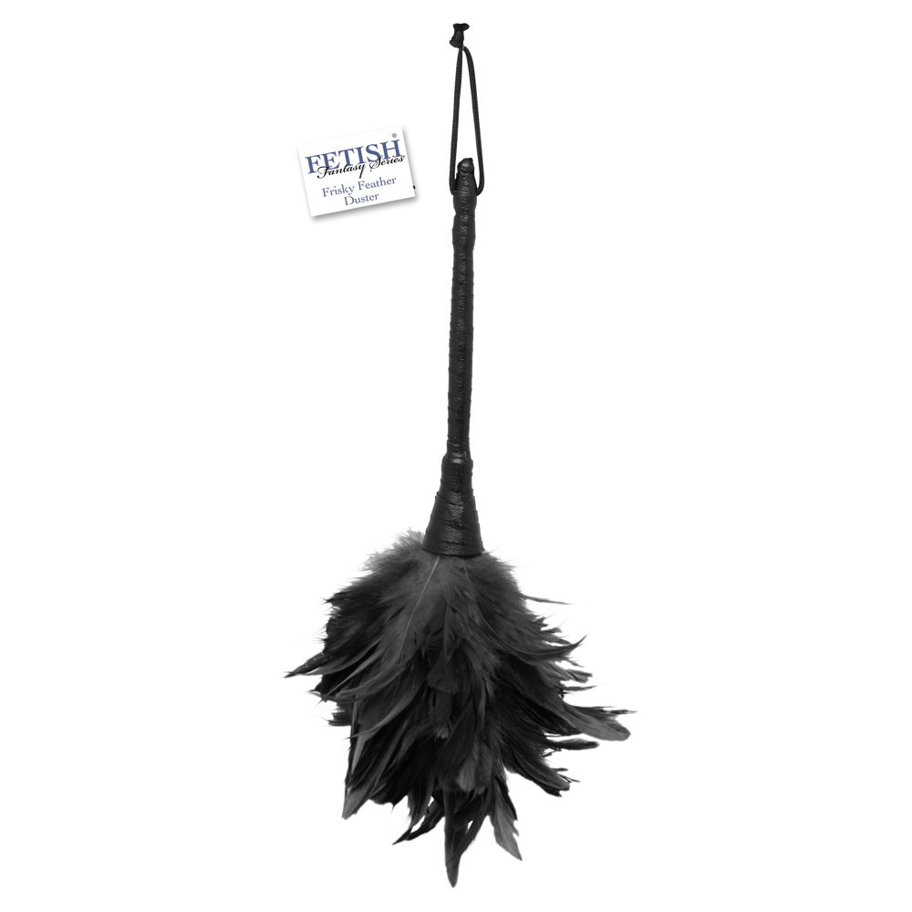 Fetish Fantasy Frisky Feather Duster Black – Pipedream
