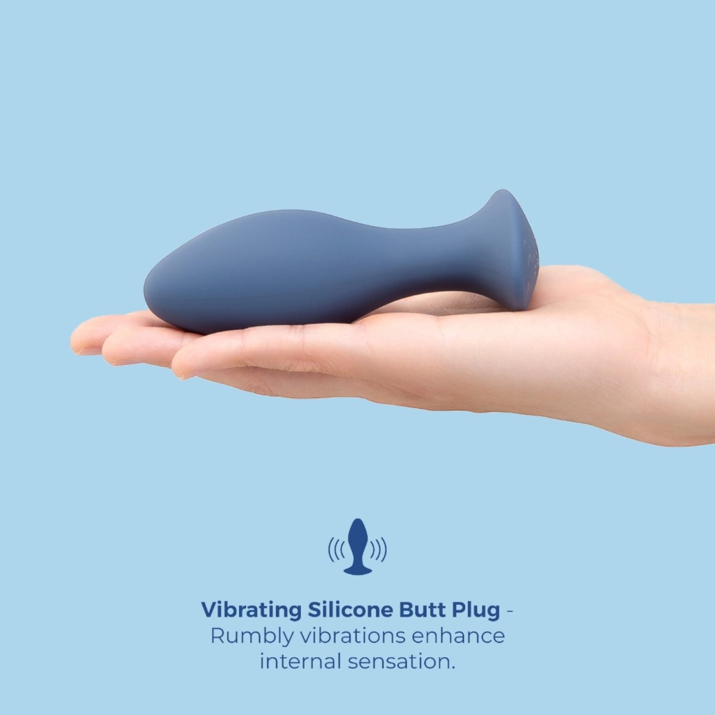 b-Vibe 4 Inch Vibing Plug Rechargeable Vibrating Butt Plug