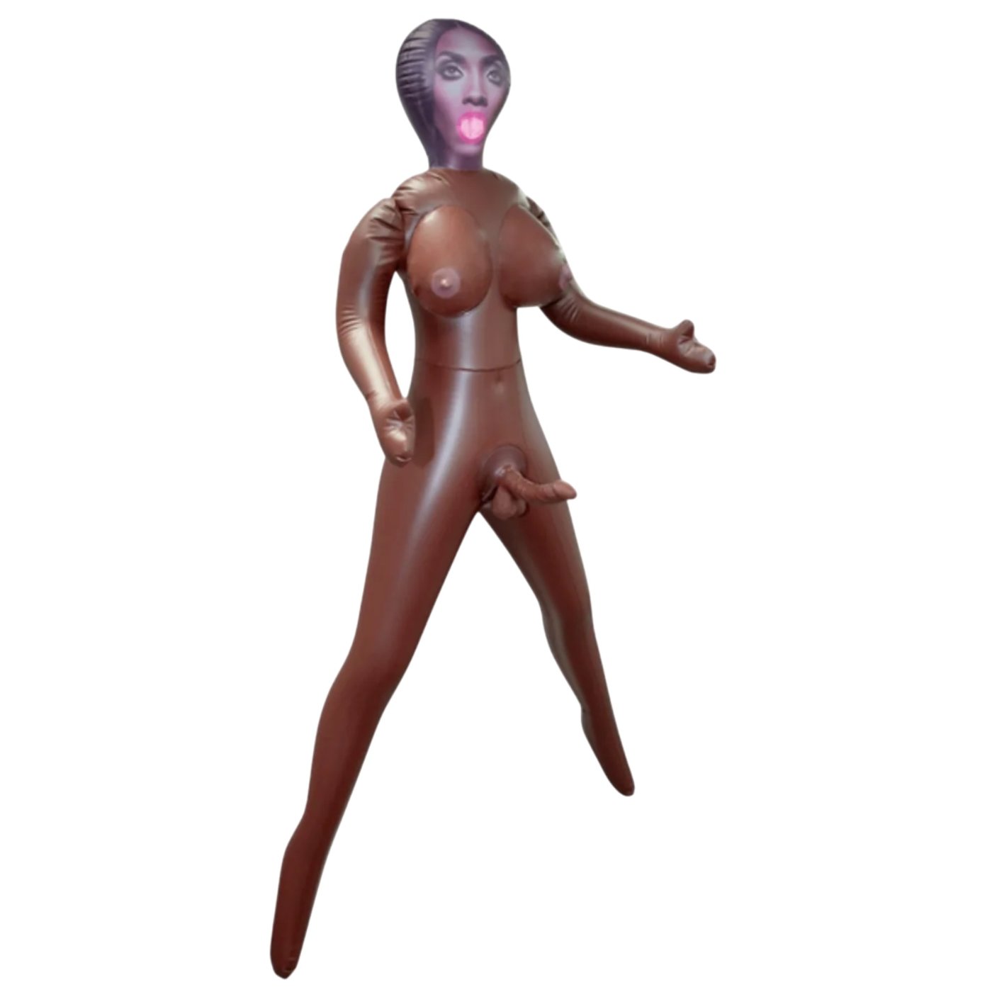 NMC Eager Bae Inflatable Trans Sex Doll with Detachable Dildo