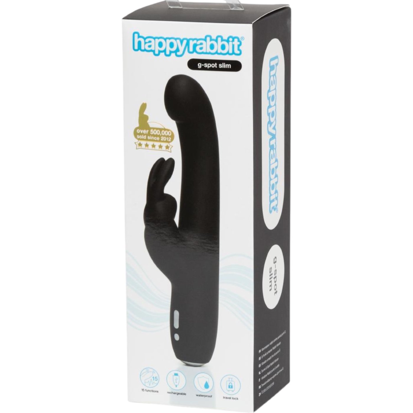 Happy Rabbit Slimline G-Spot Rechargeable Rabbit Vibrator