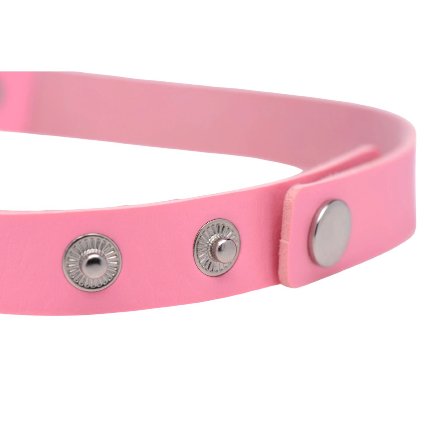 Master Series Sweet Heart Pink Heart Choker Collar