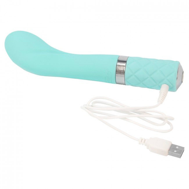 Pillow Talk Sassy G-Spot Rechargeable Vibrator Teal