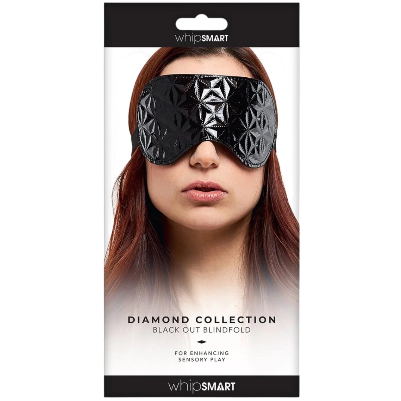 Whipsmart Diamond Collection Black Out Blindfold