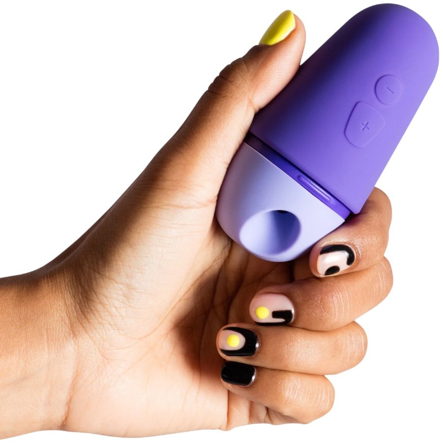 ROMP Free X Rechargeable Silicone Travel Clitoral Suction Stimulator