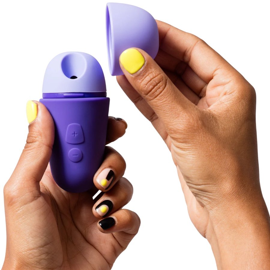 ROMP Free X Rechargeable Silicone Travel Clitoral Suction Stimulator