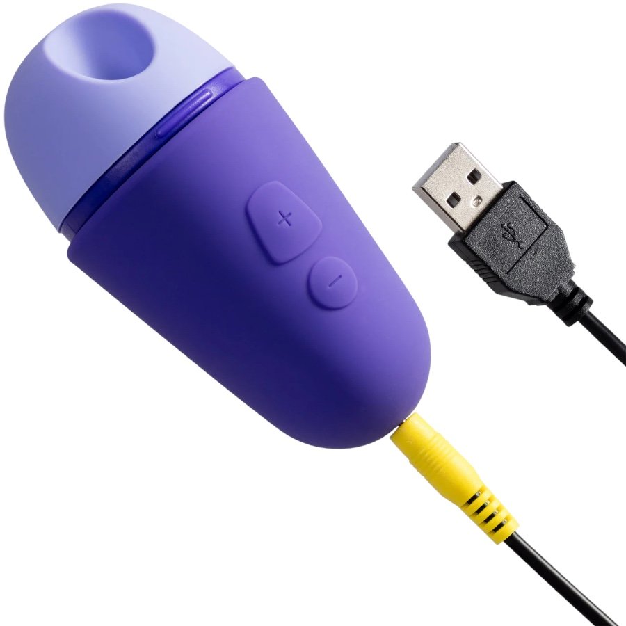 ROMP Free X Rechargeable Silicone Travel Clitoral Suction Stimulator