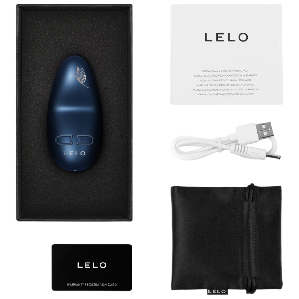 LELO Nea 3 Rechargeable Mini Clitoral Vibrator Alien Blue