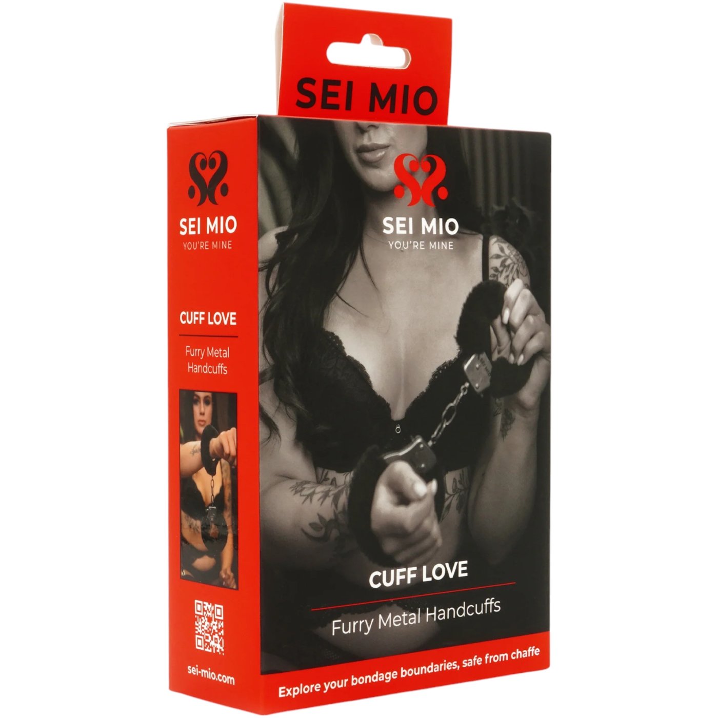 Sei Mio Cuff Love Furry Metal Handcuffs