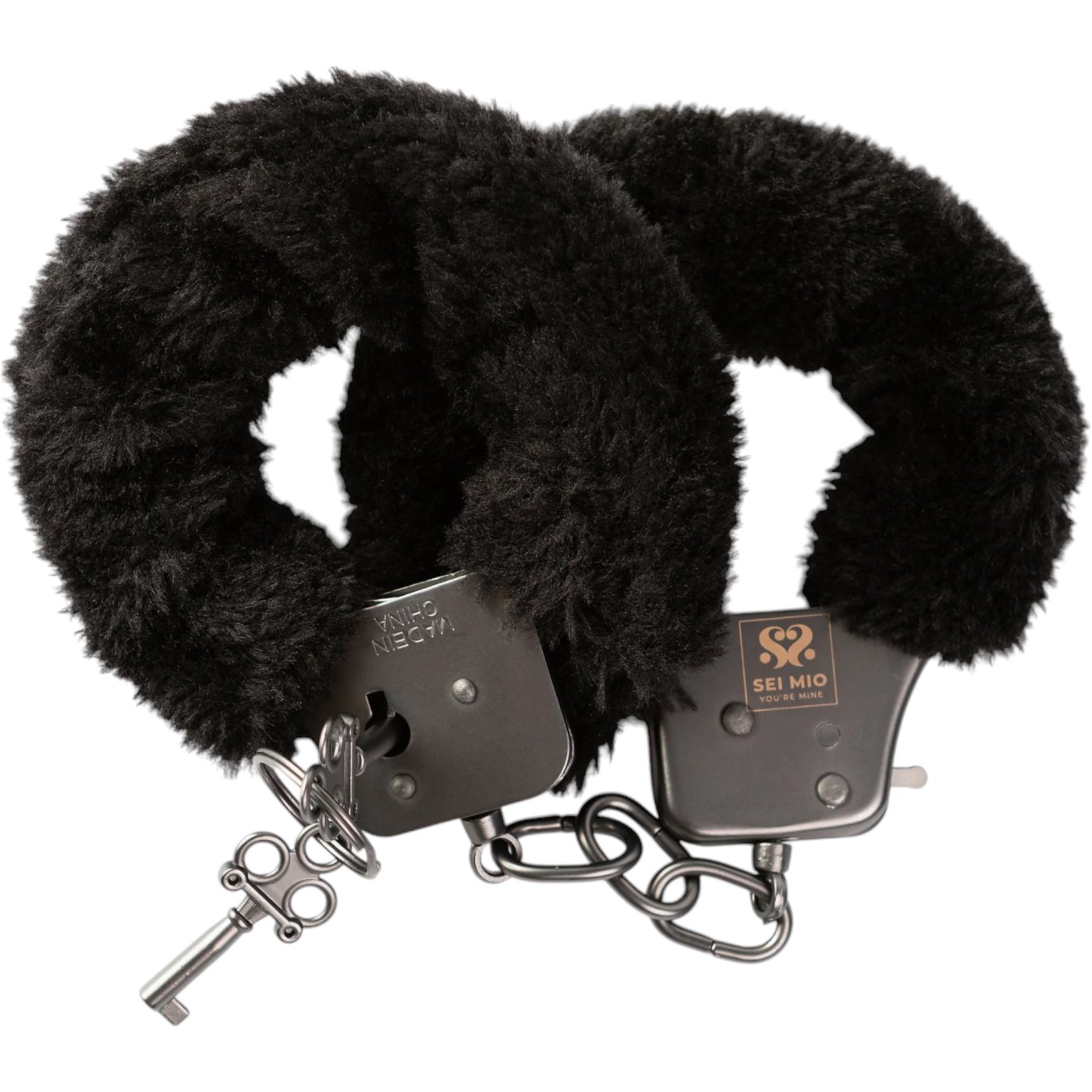 Sei Mio Cuff Love Furry Metal Handcuffs